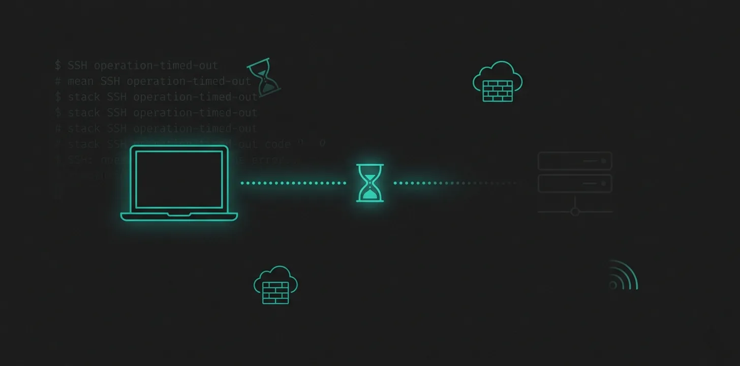SSH Connection Timed Out on Port 22: How to Fix It